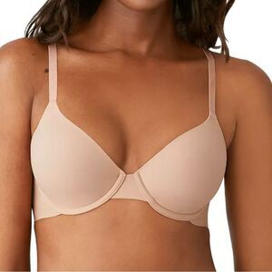 WACOAL 853339 Comfort First Contour Bra Roebuck Nude Tan Size 38DDD